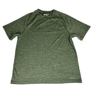 SB Tech Cool Play Training Gym Running T-Shirt Men L Green Active Wear Pullover